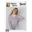 Alpaca Yarns Pattern 2204 5 Ply Womens Polo Top Jumper