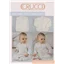 Crucci Pattern 101 4 Ply Baby Wrap Top and Cardigans