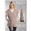 Crucci Pattern 1408 Ladies Wrap Vest Natural Wonder