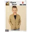 Ashford Yarn Pattern 2627 Boys Zig Zag Cardi