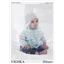 UKHKA Pattern 113 Baby 8 Ply Cardigan and Hat