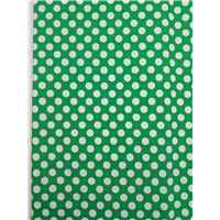 Dots Ta Dot White On Emerald