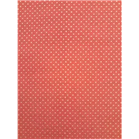 Spots Maywood Rust Gold Dot