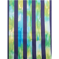 Stripes Sun Burst Greens Navy Large