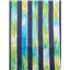 Stripes Sun Burst Greens Navy Large