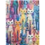 Animals Packed Quilt Cats Multi - photo 2
