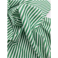 Fabric Green White Stripe 1282 5