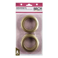Birch Plastic Grommets Gold 012309