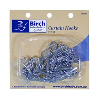 Birch Curtain Hooks 28mm CB09