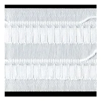 Curtain Tape 88mm White