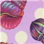 Quilt Backing Tula Pink Big Shelly Ultraviolet