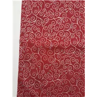 Christmas Stof We Love Heart Swirl