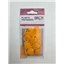 Plastic Fasteners PK 12 Yellow