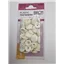 Plastic Fasteners PK 12 Cream