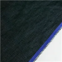 Fabric Timeka Linen 2 Tone Black Ocean