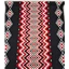 Fabric Maori Print Red Black White - photo 2