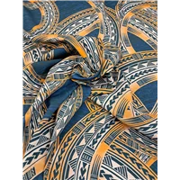 Pasifika Teal Cotton C78571