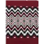 Fabric Maori Print Burgundy White Black - photo 4