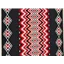 Fabric Maori Print Red Black White - photo 4