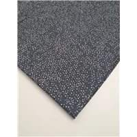 Spots Dotty Thatched Soft Black