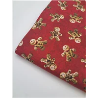 Steampunk Gingerbread Men Red