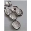 Button 21906 20mm Silver Shank - photo 2