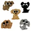 Jesse James 7687 Playful Puppies