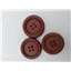 Button 2128 Xlge 4hole Dk Wood