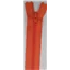 YKK Dress Zip (3 Coil) Orange 30cm