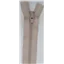 YKK Dress Zip (3 Coil) Natural 10cm