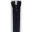 YKK Dress Zip (3 Coil) Ink 55cm