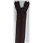 YKK Dress Zip (3 Coil) Dark Brown 30cm