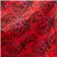 Fabric Poplin Print Col 2 Red Black